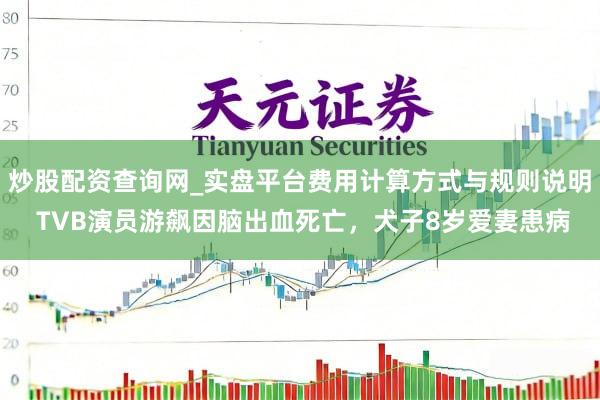 炒股配资查询网_实盘平台费用计算方式与规则说明 TVB演员游飙因脑出血死亡，犬子8岁爱妻患病