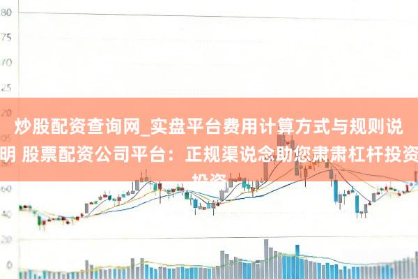 炒股配资查询网_实盘平台费用计算方式与规则说明 股票配资公司平台：正规渠说念助您肃肃杠杆投资