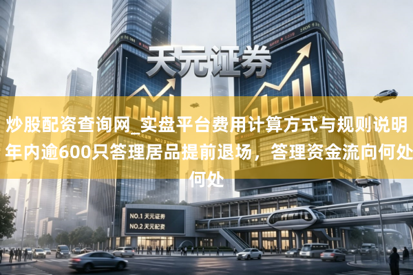 炒股配资查询网_实盘平台费用计算方式与规则说明 年内逾600只答理居品提前退场,答理资金流向何处